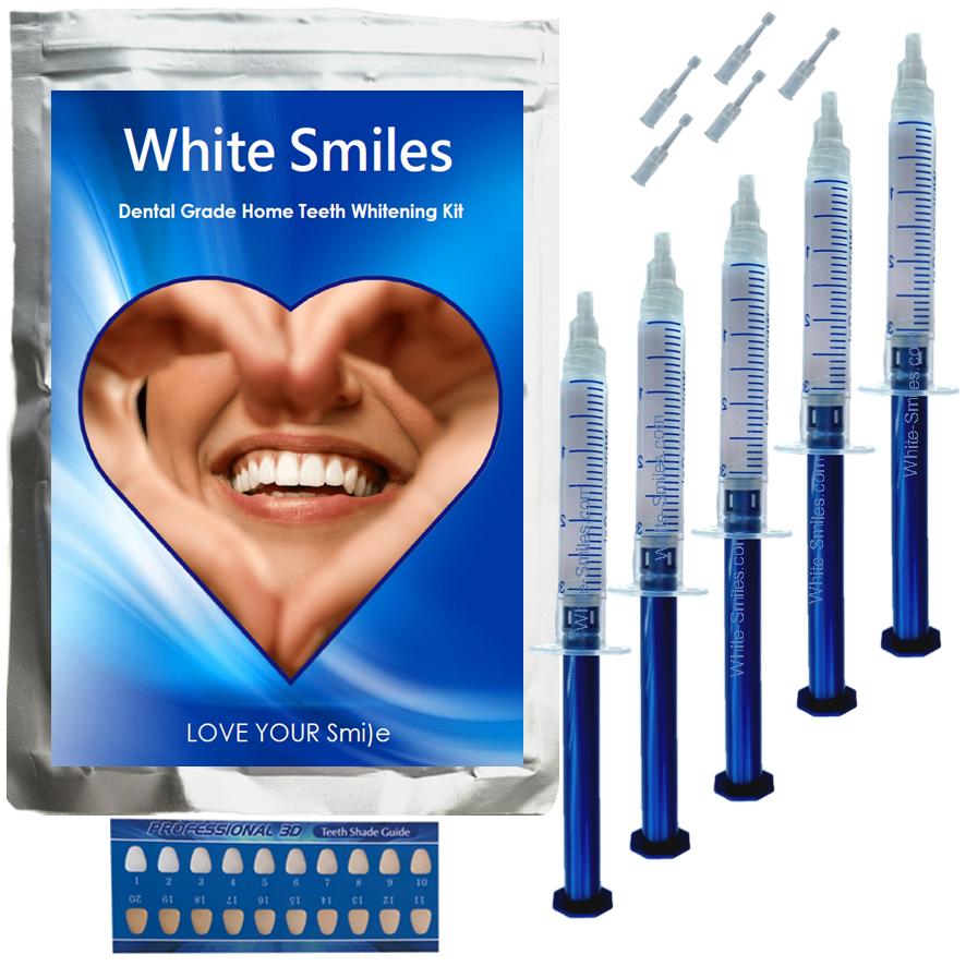 Teeth Whitening Gel 3ml each, Refill Gels Bleach fast effective whitener for excellent results