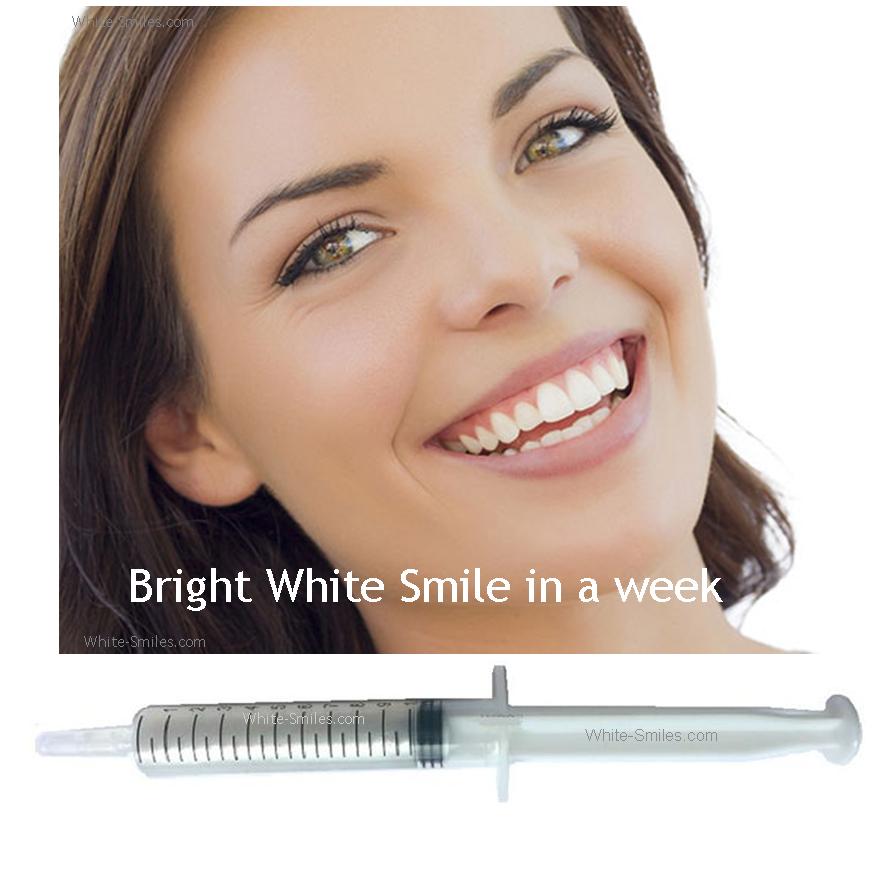 Teeth Whitening Gel Made in Italy Refill Gel 10ml, Fast amazing results