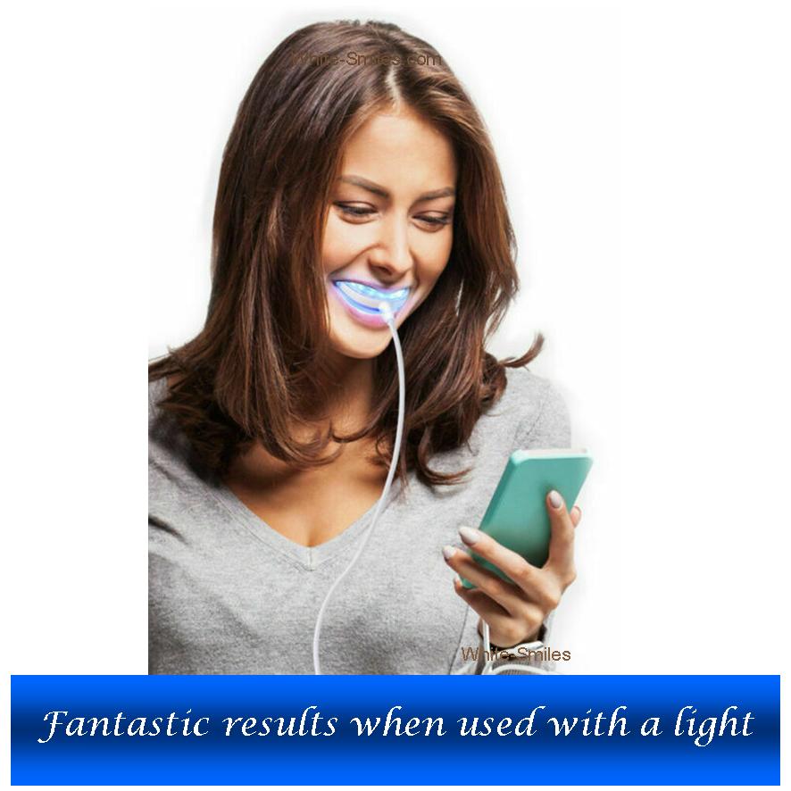 Teeth Whitening Gel Made in Italy Refill Gel 10ml, Fast amazing results