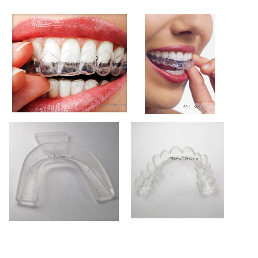 MOUTH TRAYS GUM SHIELDS 2 PAIRS