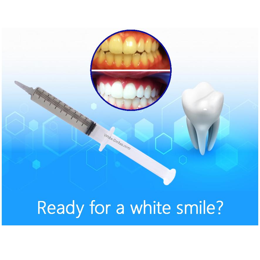 Teeth Whitening Refill Gel 10ml Made in USA, fast effective whitening